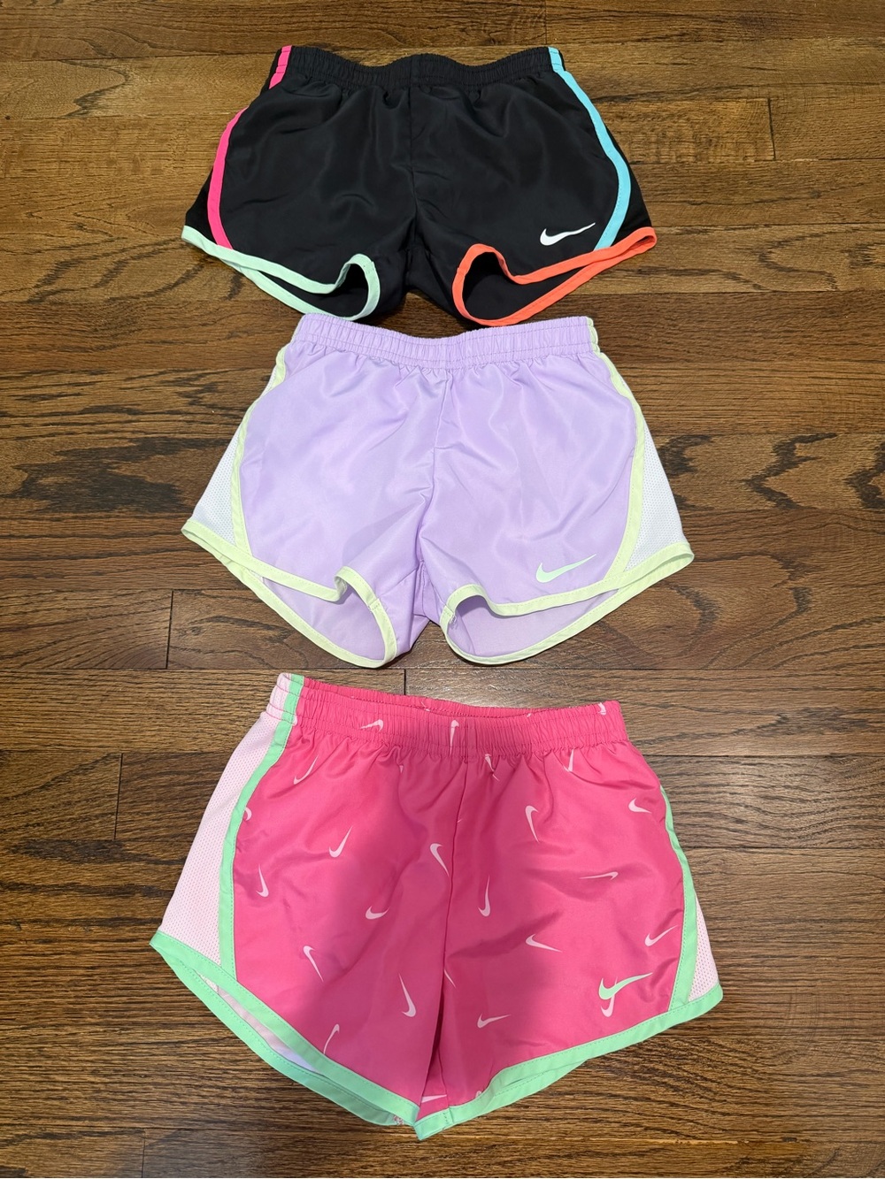 Nike Kids Athletic Shorts Trio